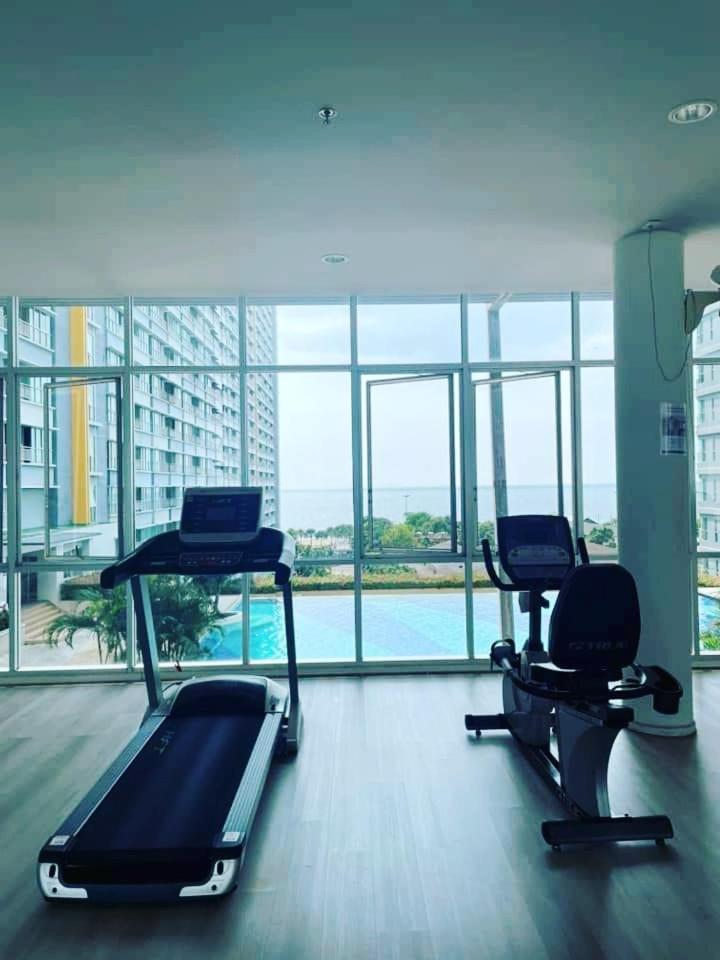 2 ห้องนอน 2 ห้องน้ำ Seaview ชั้น18 *