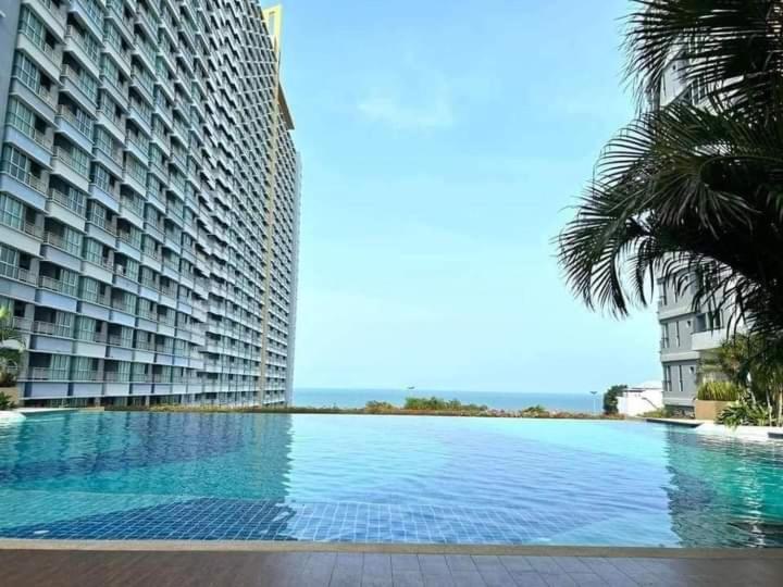 2 ห้องนอน 2 ห้องน้ำ Seaview ชั้น18 Pantai Jomtien